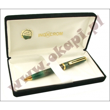 Długopis INOXCROM SIROCCO MARBRE GREEN